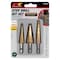 Performance Tool 3-Pc Step Drill Set Drill Bits-Step, W9003 W9003 - alternate 3